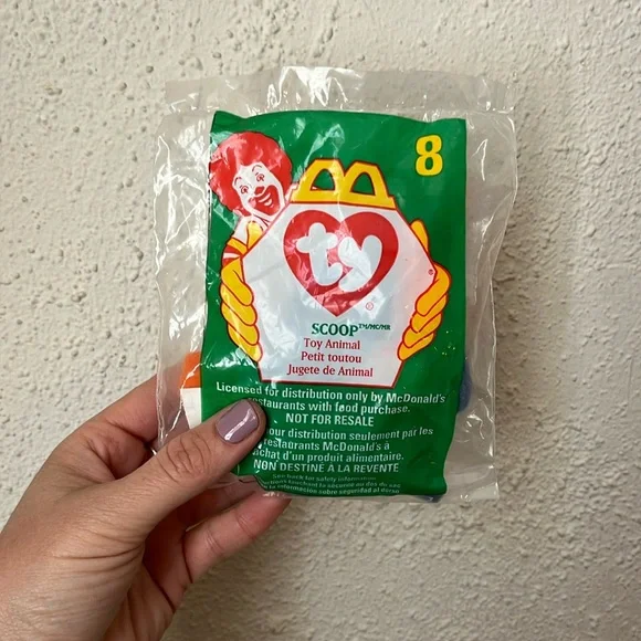 Ty Beanie Babies- Scoop - Picture 1 of 2